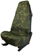 Universal Camouflage Seat Protector, Durable and Washable