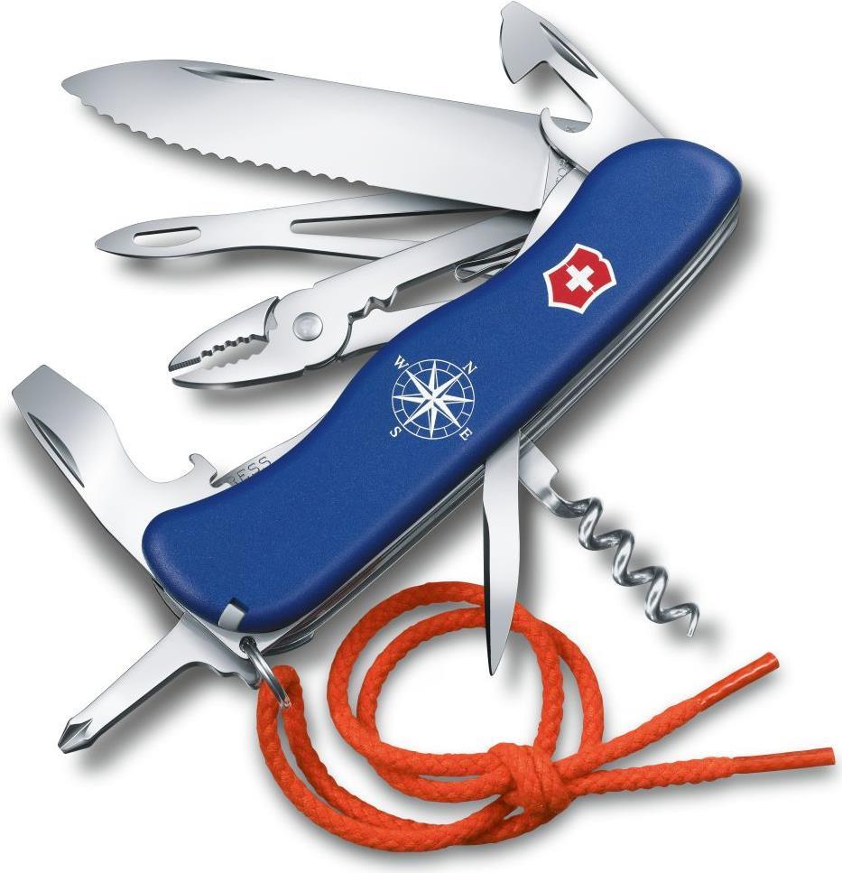 Victorinox Skipper - Multi-Tool Knife - Locking Blade - Blue - 18 Tools V-0.85
