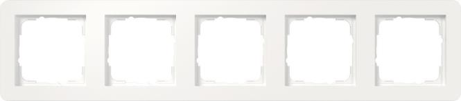 GIRA Cover Frame - Pure White Glossy (0215150)