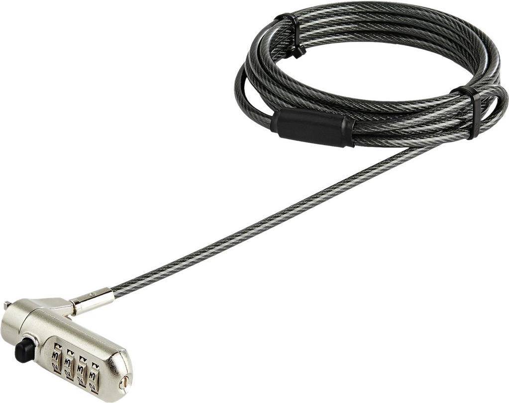 StarTech.com LTLOCKNANO Laptop Lock 2 m Cable Anti-Theft Compatible with Kensington