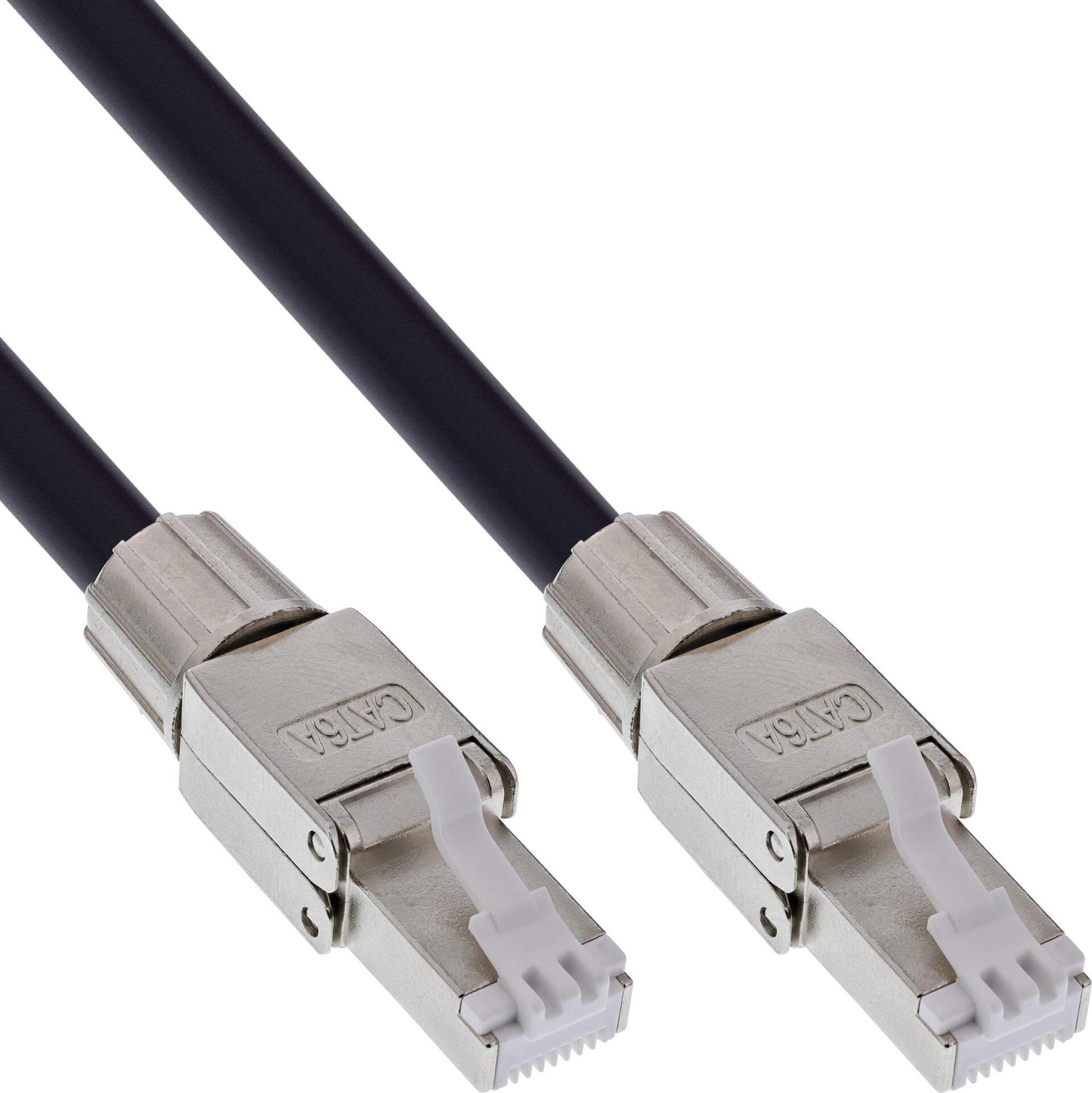 InLine IP67 Outdoor Network Cable Reel, Cat.6A S/FTP, 50 m