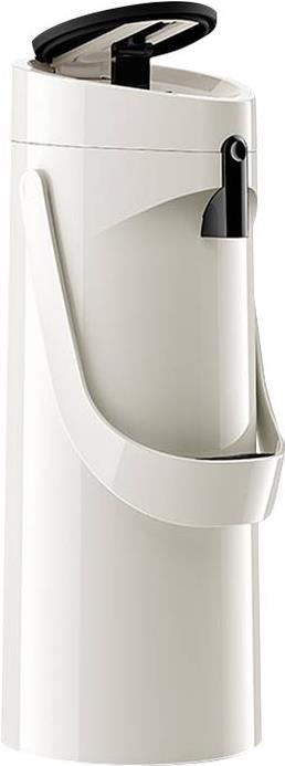 emsa PONZA Pump-Action Vacuum Flask 1.9 Liters White 515707