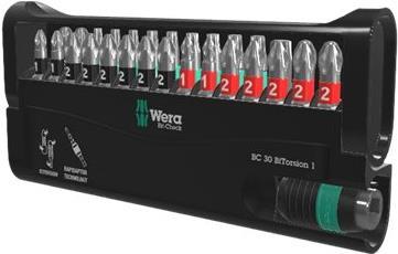 Wera Tools 05057430001 - Hexagonal - Phillips - Pozidriv - Torx - 1 x 1/4"x50 2 x PH 1x25 5 x PH 2x25 2 x PH 3x25 2 x PZ 1x25 6 x PZ 2x25 2 x PZ 3x25 1 x TX 10x25 - 25,4 / 4 mm (1 / 10,20cm (4") ) - Hexagonal (05057430001)