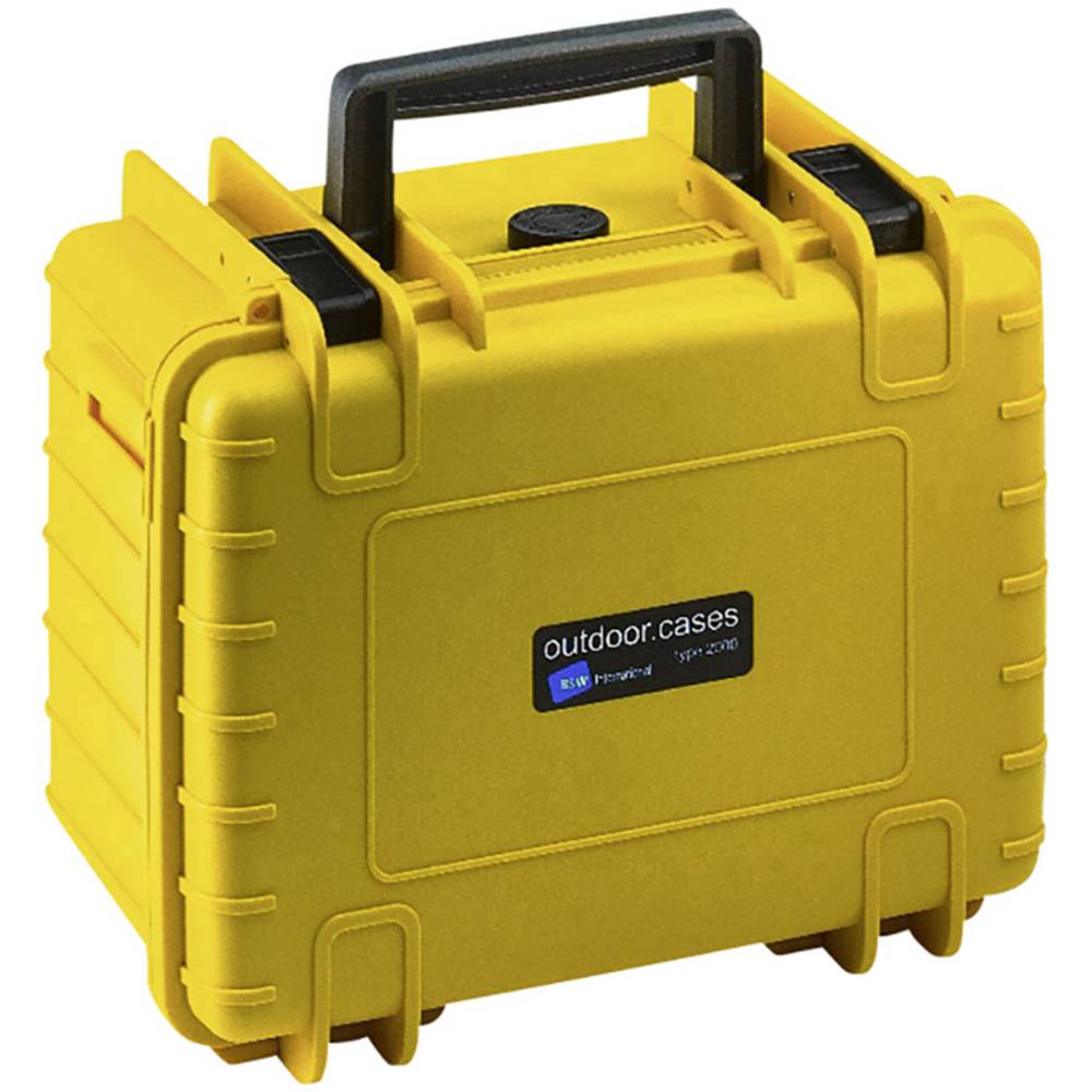 B&W outdoor.cases Type 2000 - Hartschalentasche - Polypropylen - Gelb