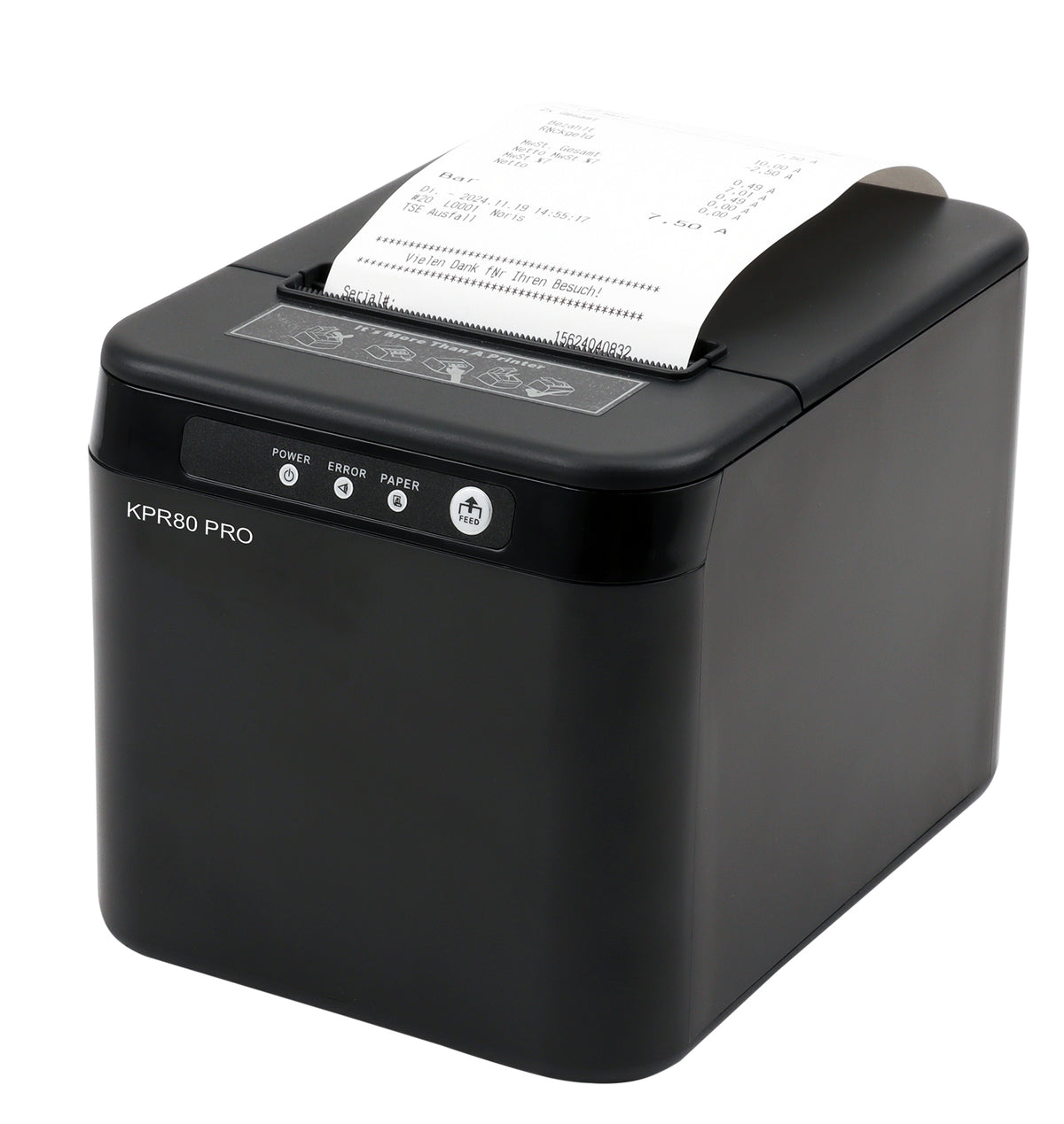 Olympia KPR 80 Pro Kitchen Printer Black Thermal 80 mm 250 mm/s