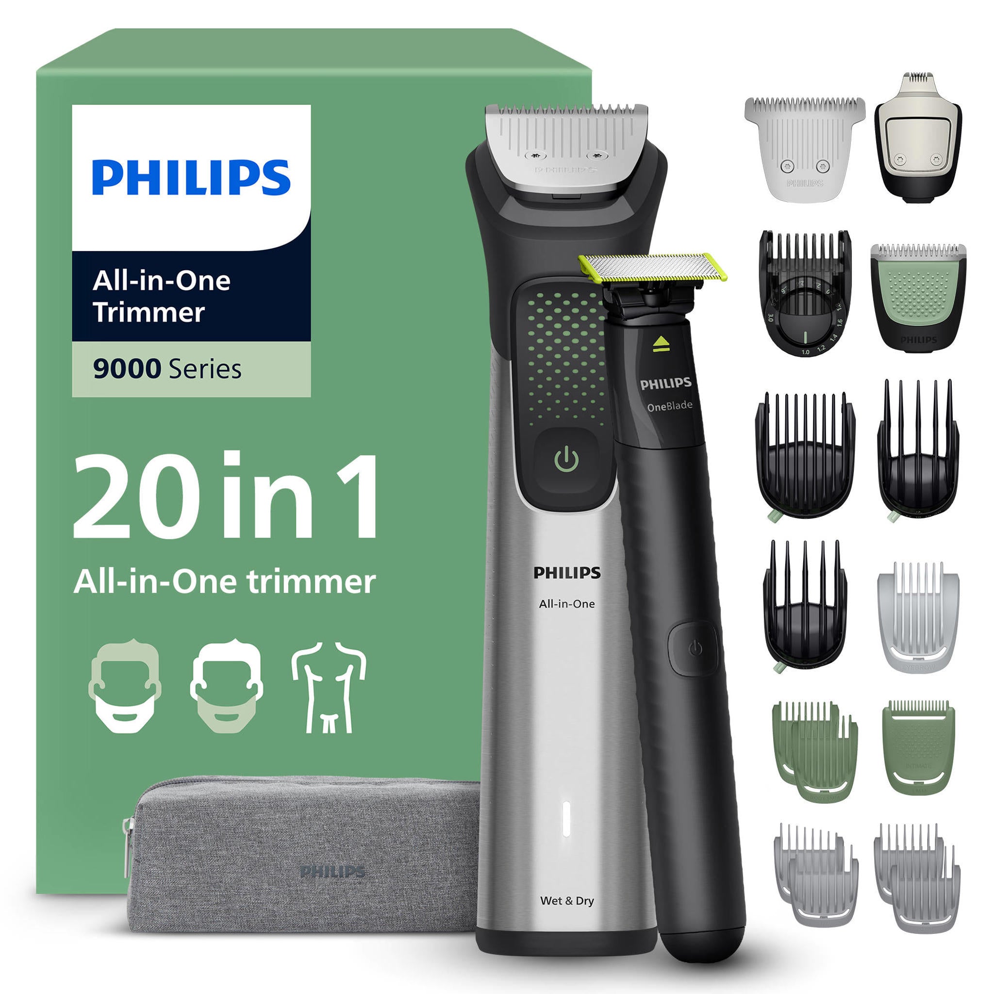 Philips All-in-One Trimmer MG9557/15 20-in-1 Trimmer