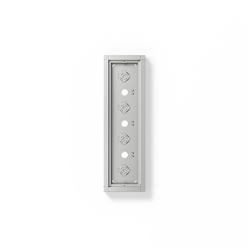 Siedle Surface-mounted Housing GA 612-4/1-01 SM Silver (210012259-00)