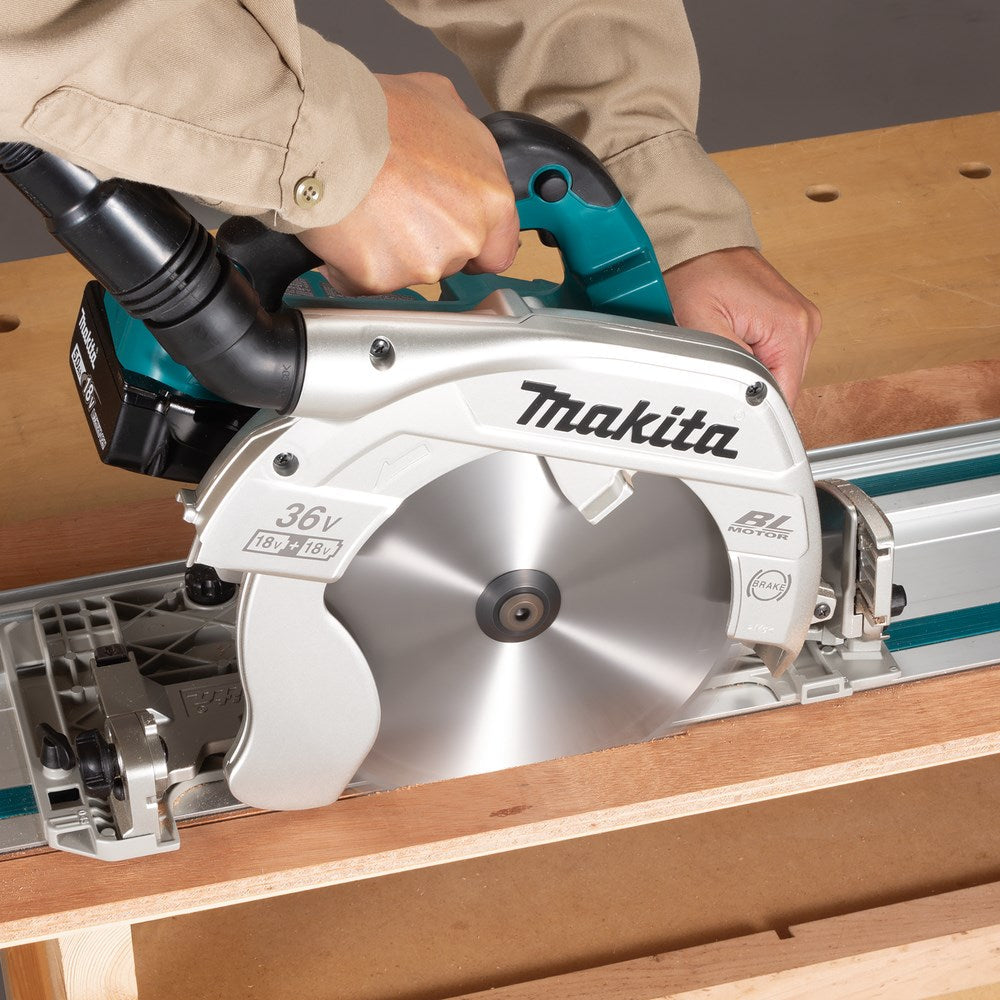 Makita DHS900Z portable circular saw 23.5 cm Blue  Grey 4500 RPM
