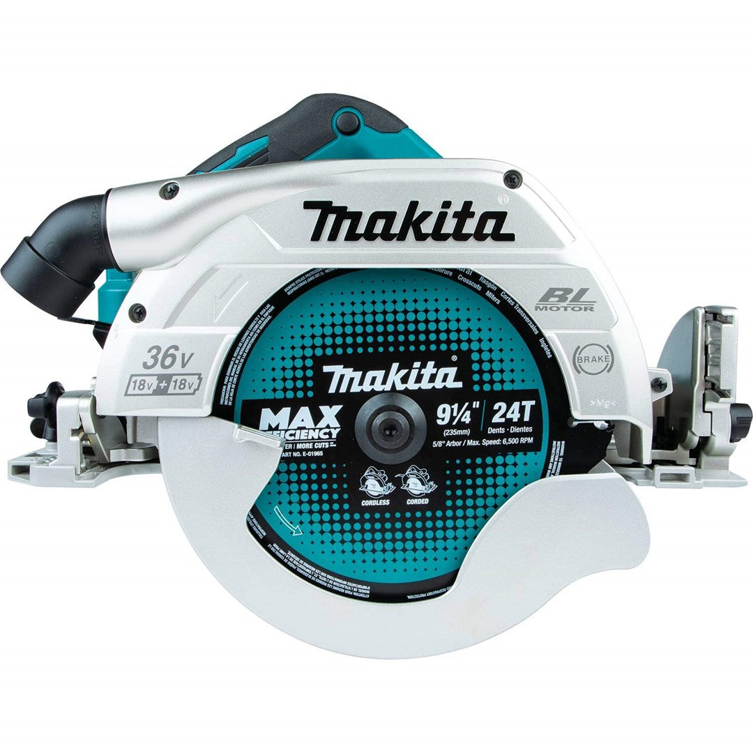 Makita DHS900Z portable circular saw 23.5 cm Blue  Grey 4500 RPM