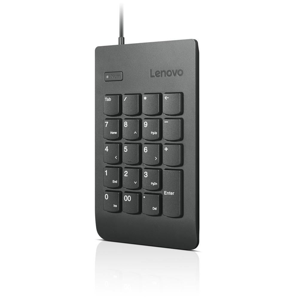 Lenovo KBD_BO Num Keypad - USB, Plug and Play, Black - Model 4Y40R38905