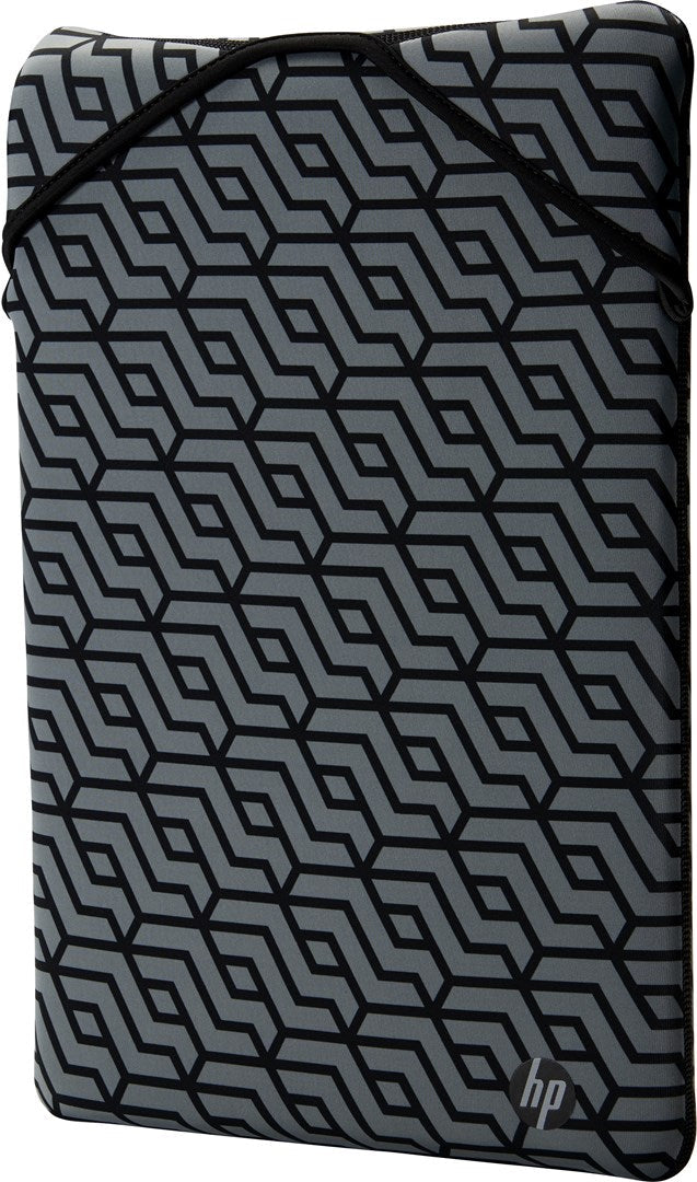 HP Reversible Predective - Notebook Sleeve - 35.8 cm (14.1") - Black, Geometric - for Laptop 14, 14s, Pavilion Laptop 14 (2F2L4AA)