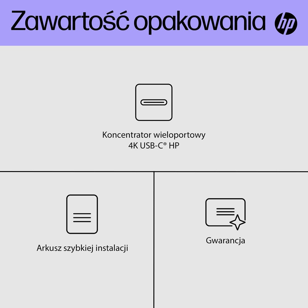 HP Port Replicator USB-C DP Europa (6G843AA#ABB)