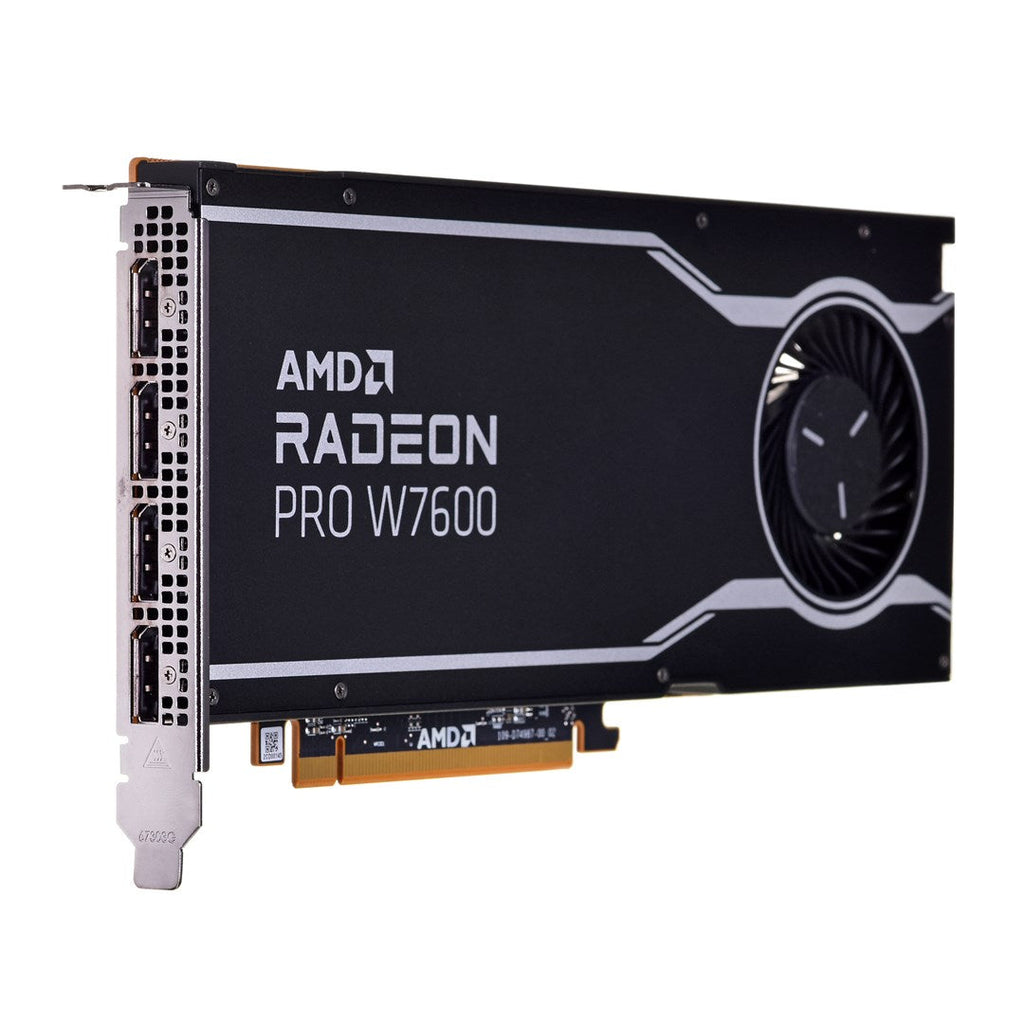 AMD Radeon Pro W7600 - Graphics Card - 8GB GDDR6 - PCIe 4.0 x8 - 100-300000077