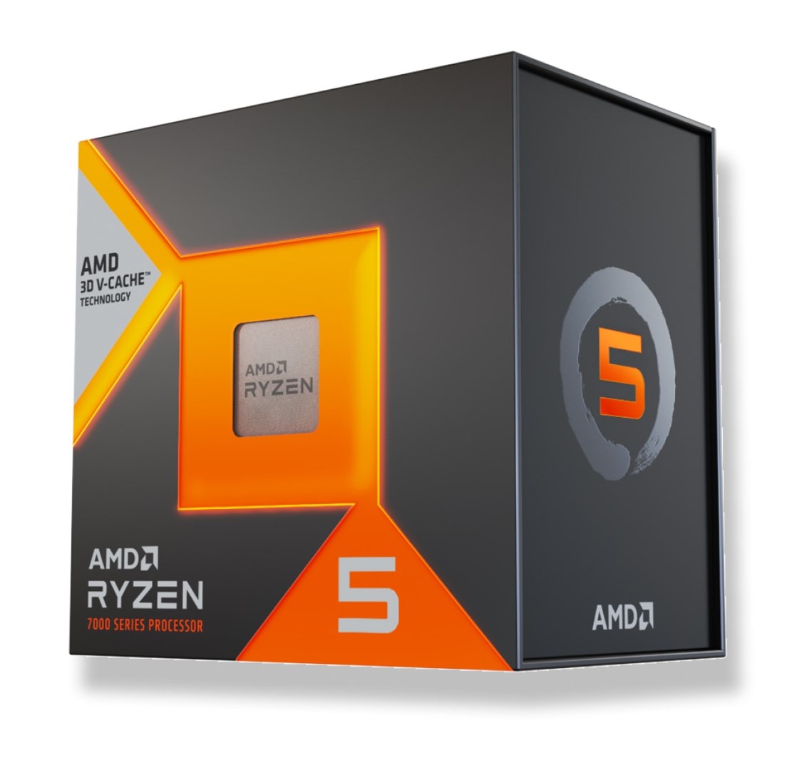 AMD Ryzen 5 7500X3D Processor - 6 Cores, 12 Threads, AM5 Socket