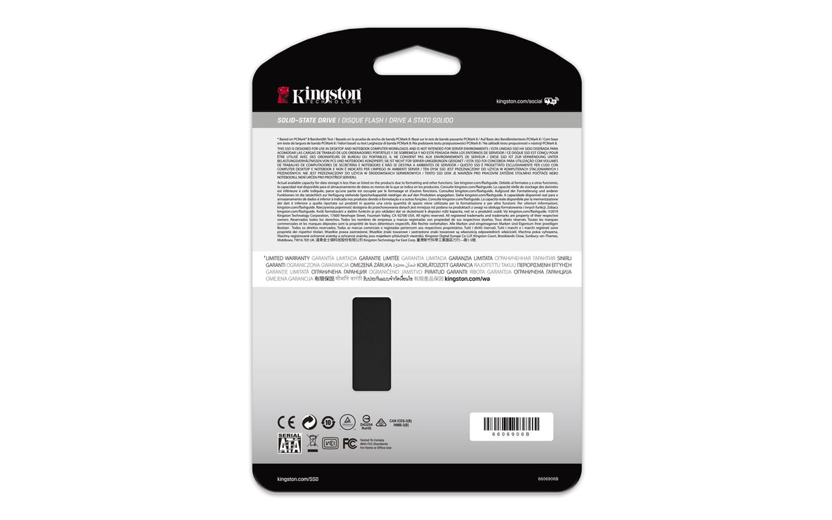 Kingston Technology KC600 2.5" 256GB SATA III 3D TLC (SKC600/256 G)