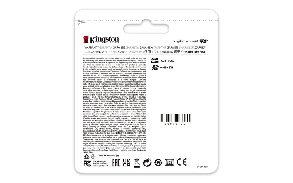 Kingston Canvas React Plus - Flash Memory Card - 256GB - Video Class V90/ UHS-II U3/ Class10 - SDXC UHS-II SDR2/256GB
