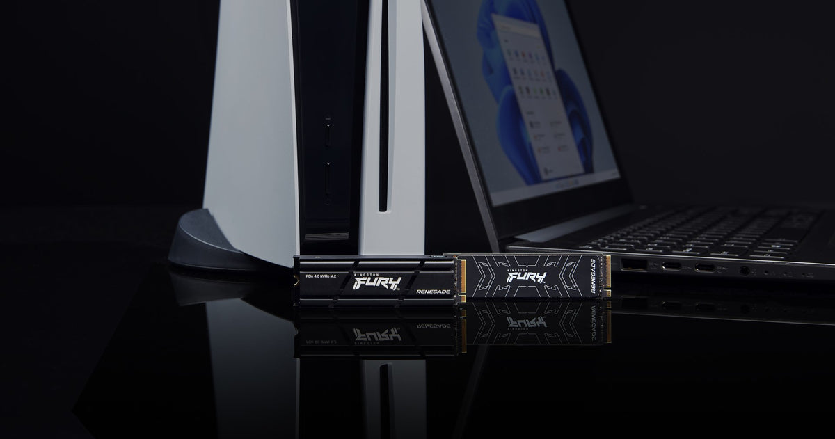 Kingston FURY Renegade SSD 2TB Internal M.2 2280 PCIe 4.0 x4 NVMe Integrated Heatsink (SFYRDK/2000 G)