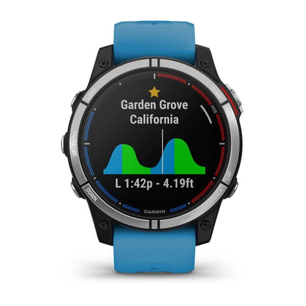 Garmin quatix 7 1.3" MIP 47 mm Digital Touchscreen Blue WLAN GPS (010-02540-61)