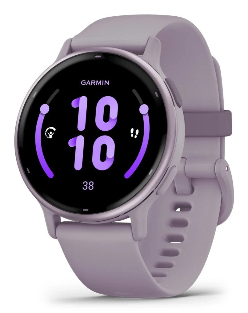 Garmin vívoactive 5 Smartwatch - Orchid - 1.2" Display - 4GB - Bluetooth, ANT+, Wi-Fi (010-02862-13)