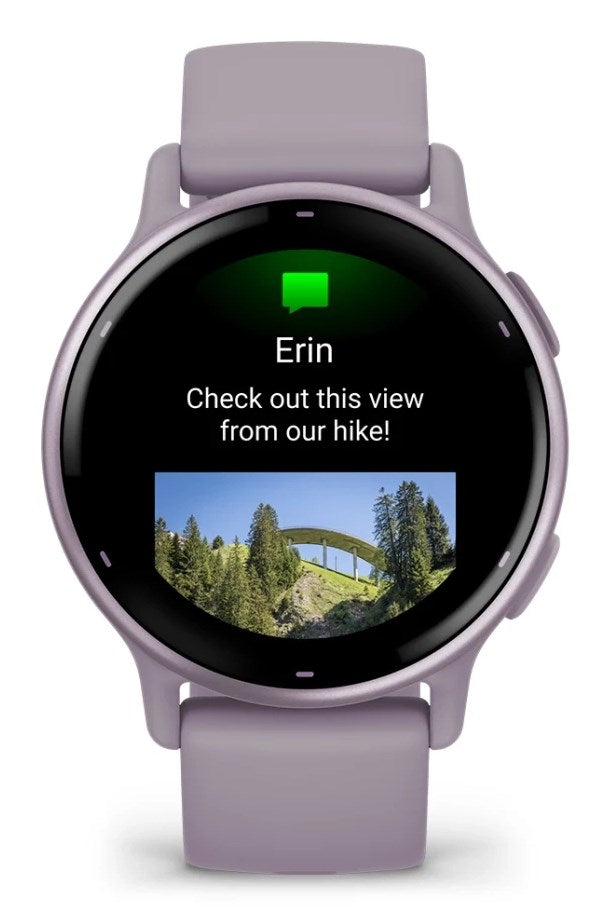 Garmin vívoactive 5 Smartwatch - Orchid - 1.2" Display - 4GB - Bluetooth, ANT+, Wi-Fi (010-02862-13)
