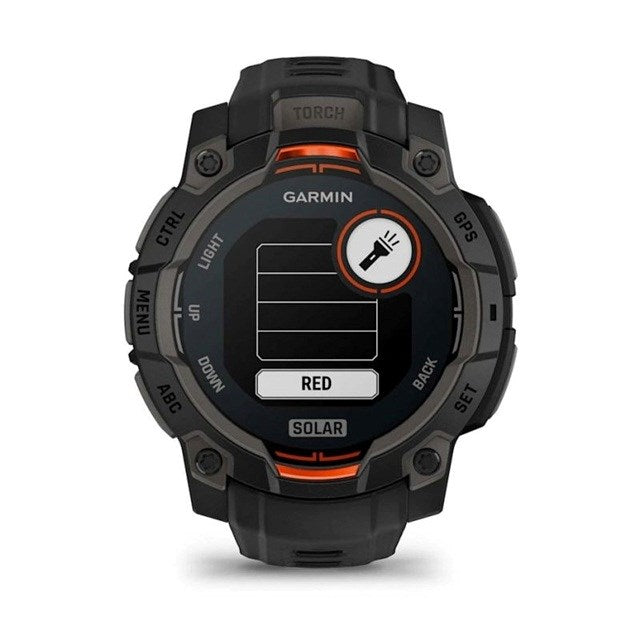 GARMIN Instinct 3 - Smartwatch - 45 mm - Solar - Black (010-02934-00)