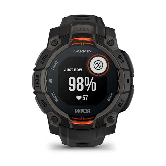 GARMIN Instinct 3 - Smartwatch - 45 mm - Solar - Black (010-02934-00)