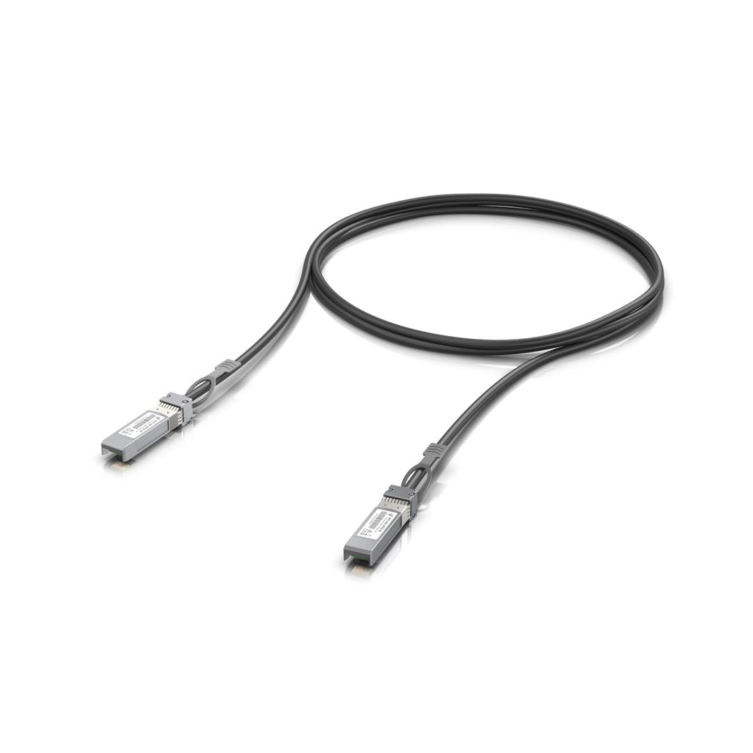 Ubiquiti - 25GBase Direct Connection Cable - SFP28 to SFP28 - 1 m - Passive - Black