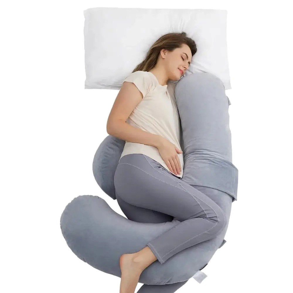 Momcozy Pregnancy Pillow F-shaped 2330 g 270 x 350 x 100 mm PP007-GR00NB-A