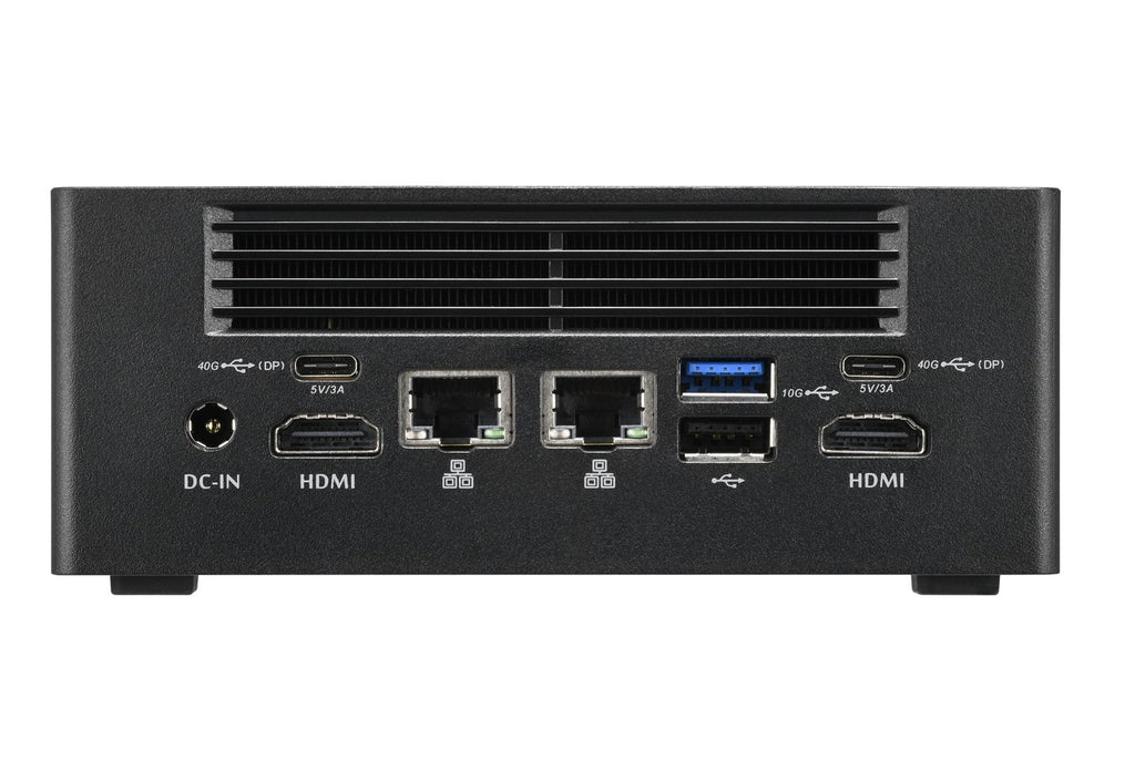 SHUTTLE XPC Nano NT10H5 Barebone Intel Core Ultra 5 125H - NT10H5 2xSODIMM 1xM.2