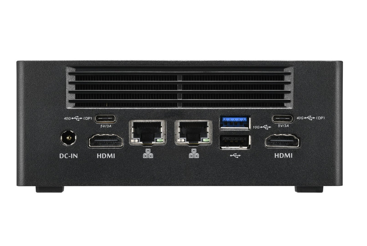 SHUTTLE XPC Nano NT10H5 Barebone Intel Core Ultra 5 125H - NT10H5 2xSODIMM 1xM.2