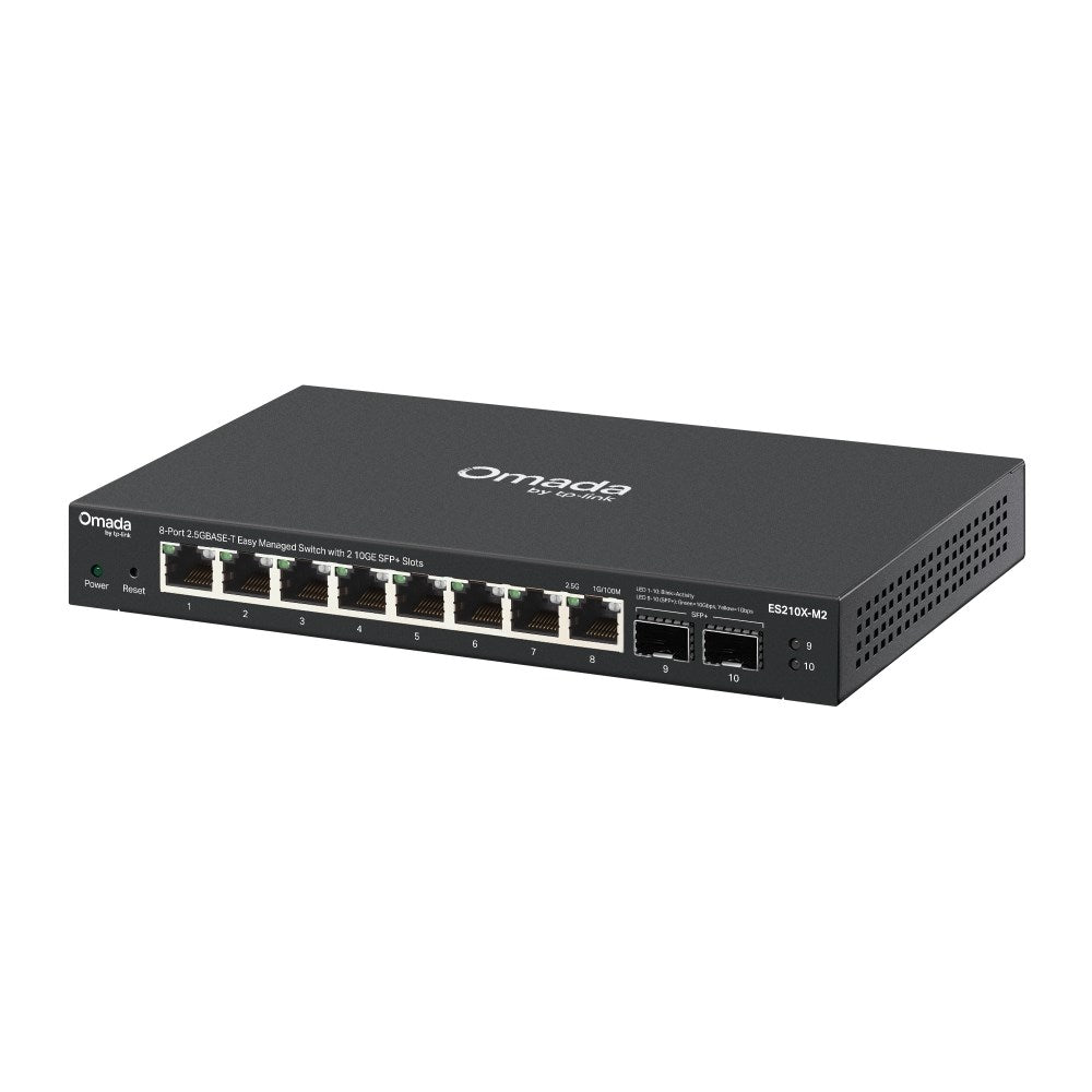 Omada ES210X-M2 8-Port 2.5 G BASE-T Easy Managed Switch (ES210X-M2)