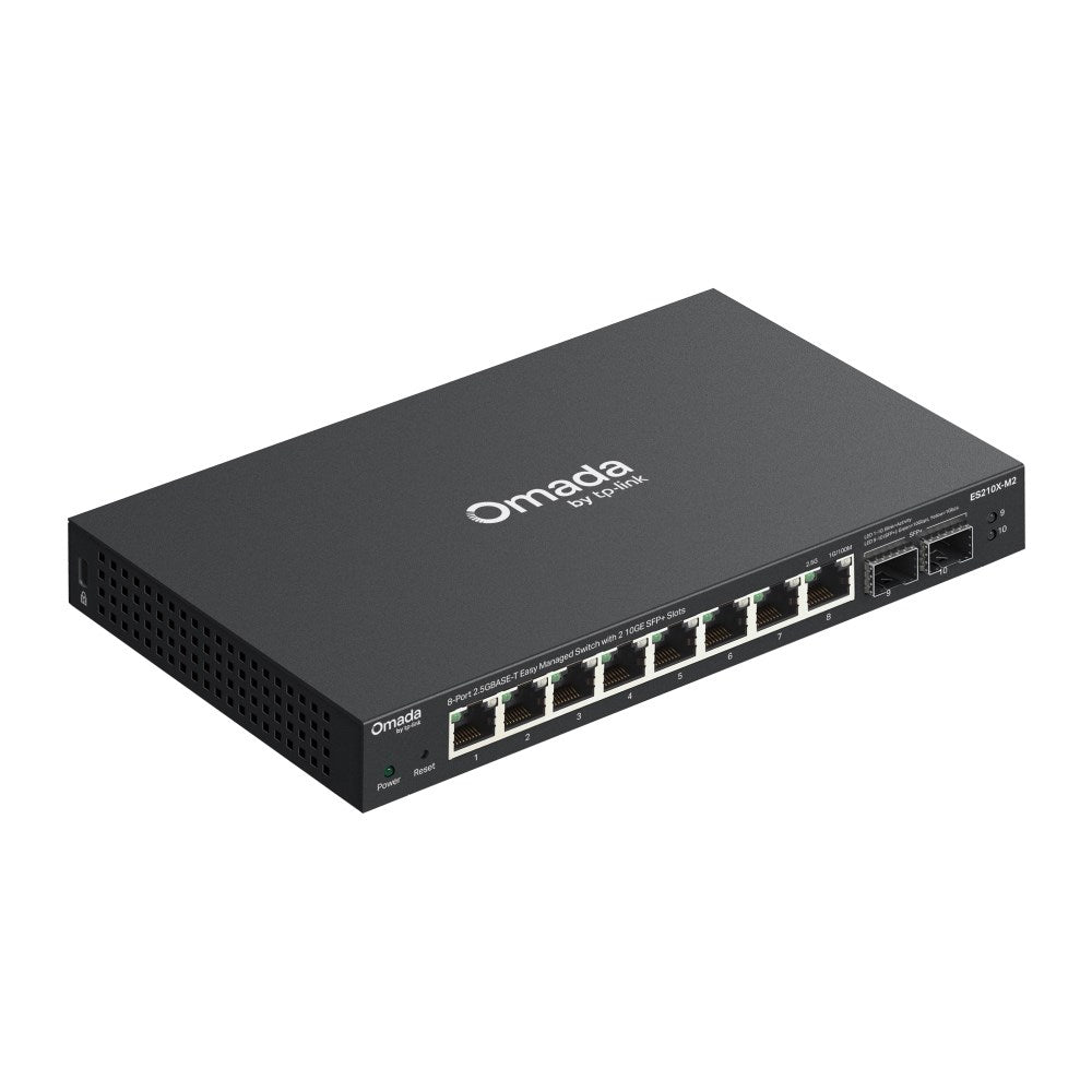 Omada ES210X-M2 8-Port 2.5 G BASE-T Easy Managed Switch (ES210X-M2)