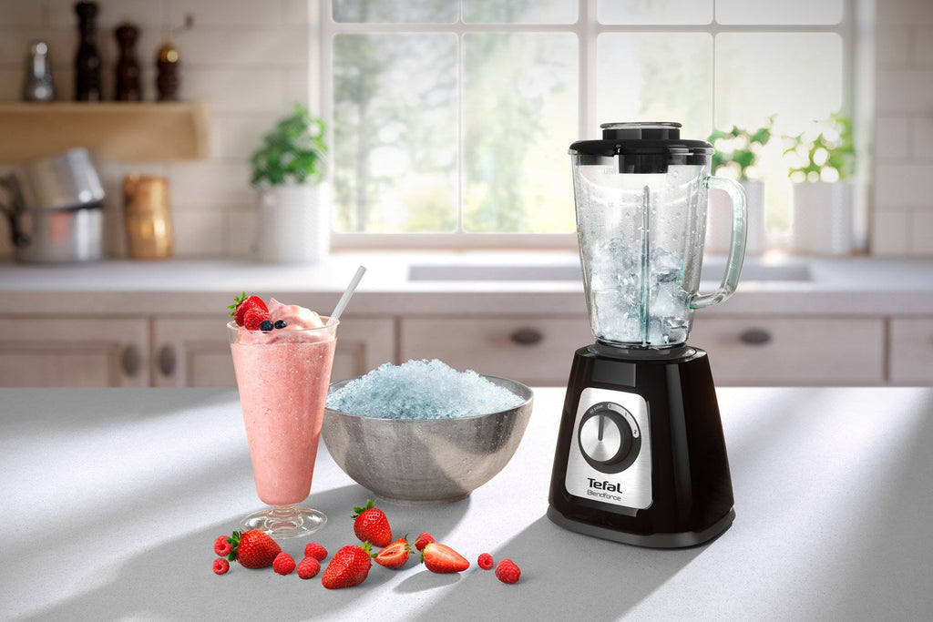 Tefal BlendForce II BL4358 Blender 1.25 L 800 W Black Brushed Steel
