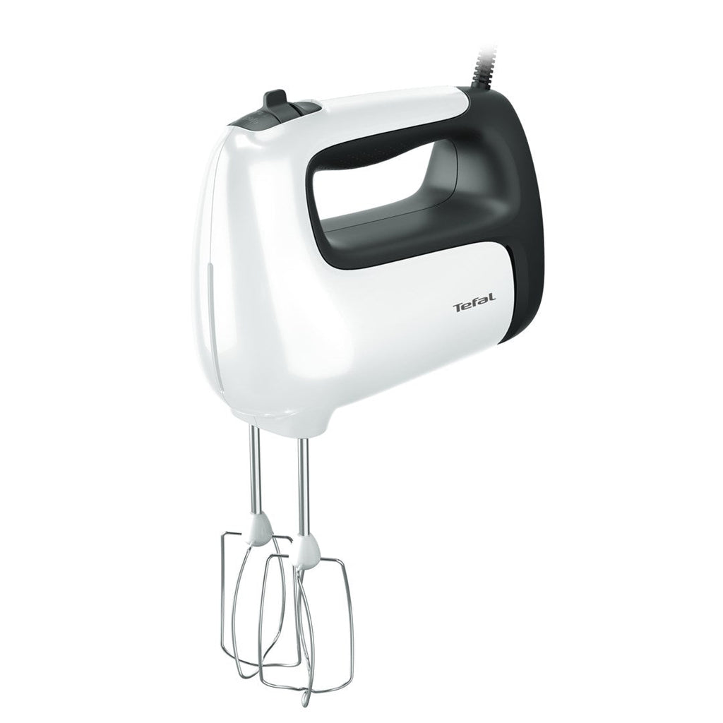 Tefal Hand Mixer 500 W, 5 Speeds, Dough Hooks and Beaters Included, Model HT462138