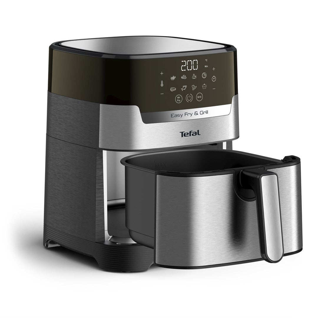 Tefal Easy Fry & Grill DELUXE (EY505D) - Hot Air Fryer - 4.2 L - 80°C to 200°C - 6 Persons