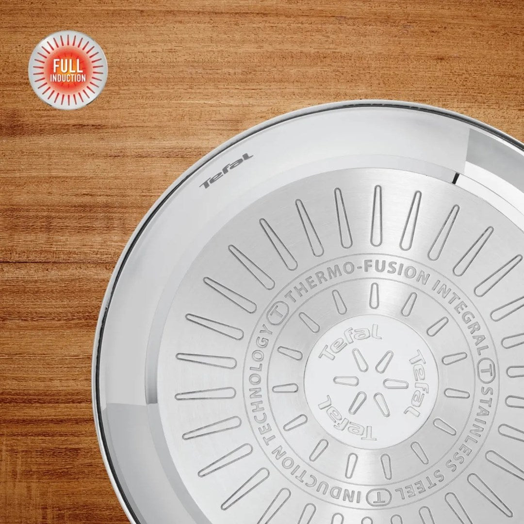 Tefal Frying Pan 28 cm Stainless Steel Riveted Handle 1780 g Model B8660634