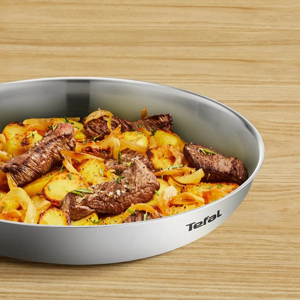 Tefal Frying Pan 28 cm Stainless Steel Riveted Handle 1780 g Model B8660634