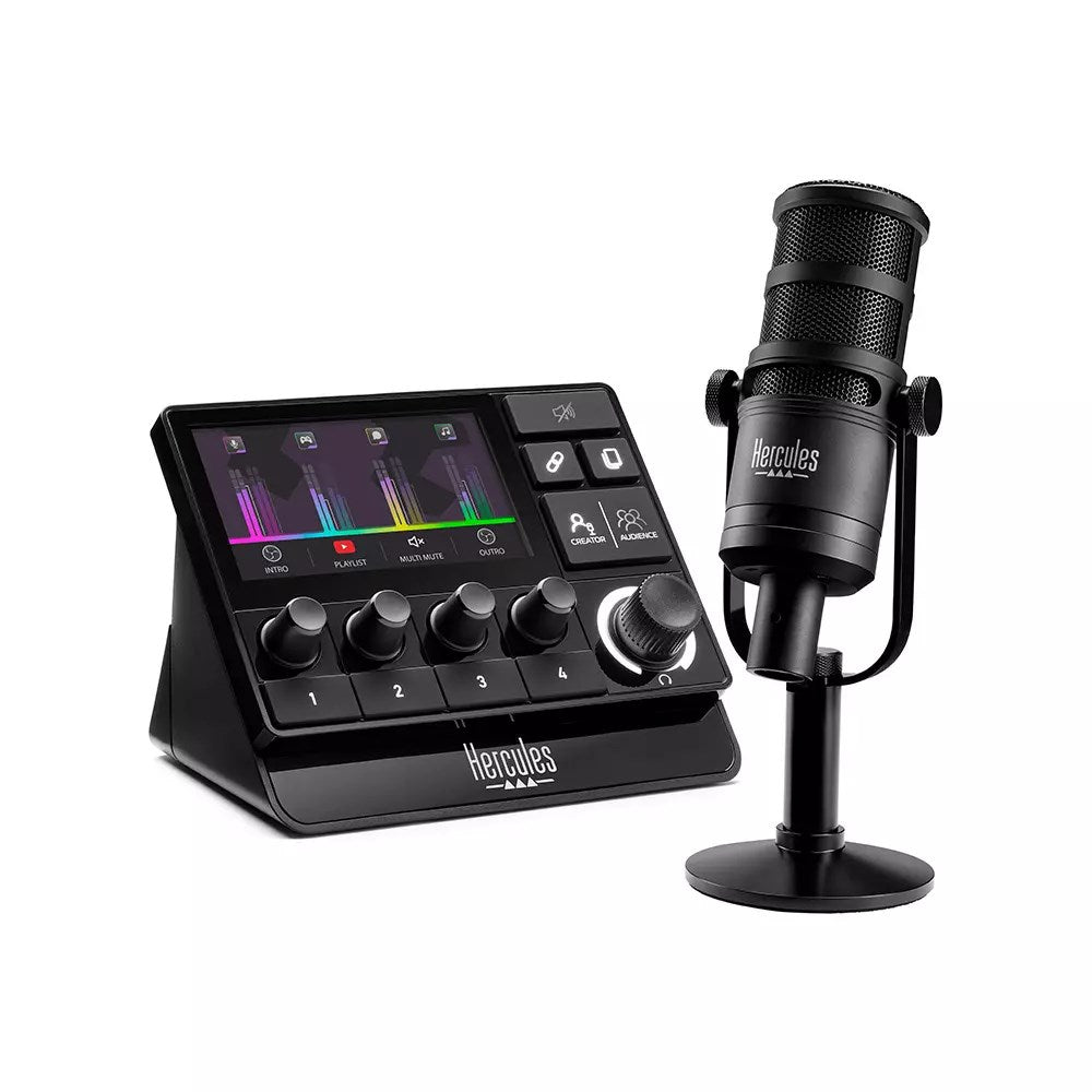 Hercules Stream Essentials Kit - Bundle Stream 200 XLR + HXD-700