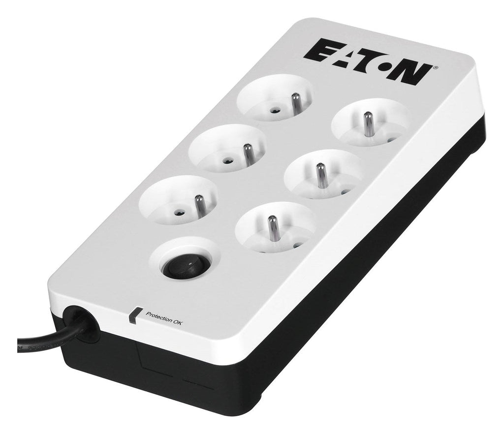 Eaton PB6F Surge Protection Box 6 Outlets 1 m with USB-A