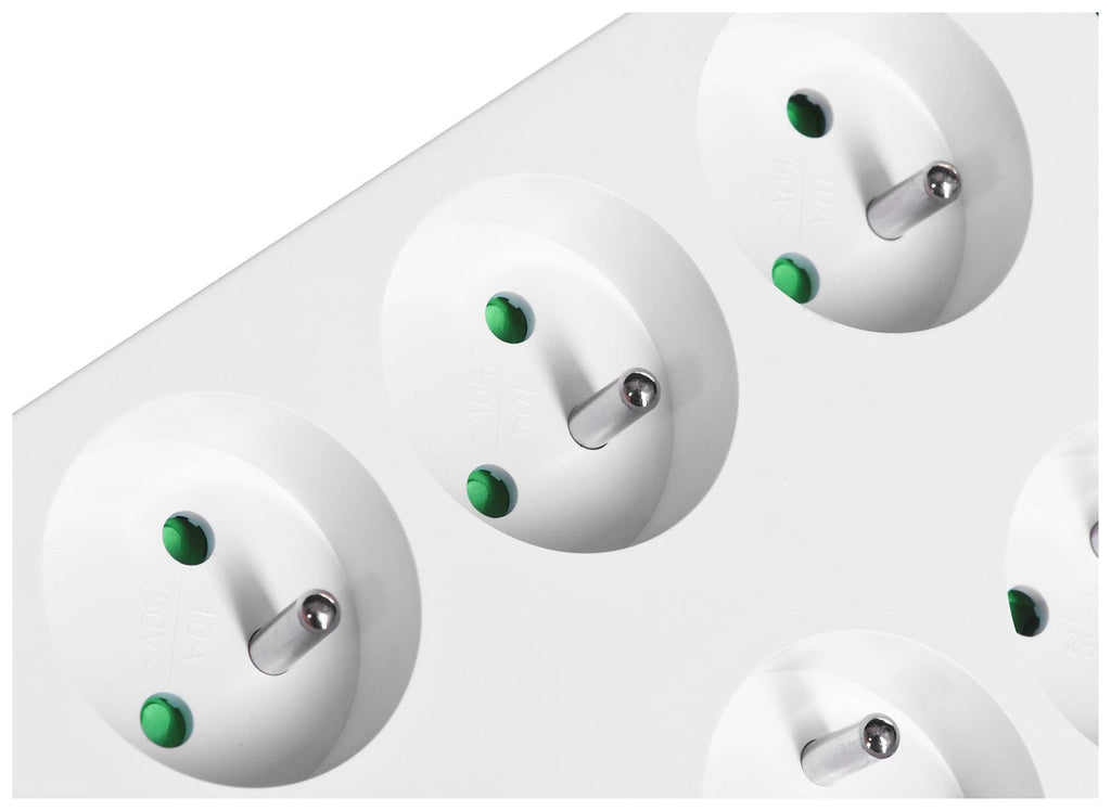 Eaton PB6F Surge Protection Box 6 Outlets 1 m with USB-A