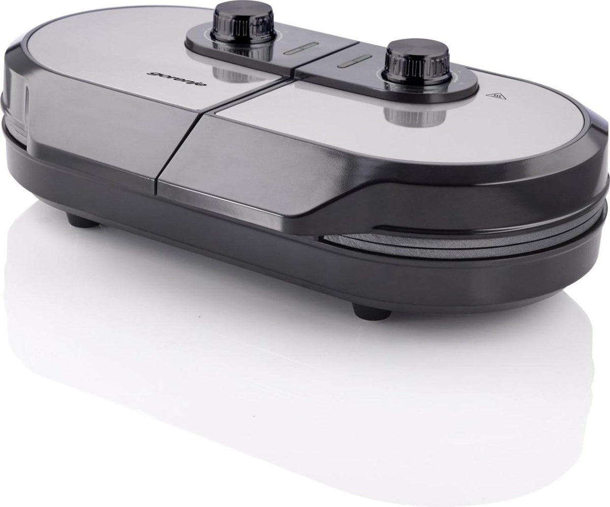 Gorenje Waffle Maker 1400W Black 9 Waffles WM1400SB