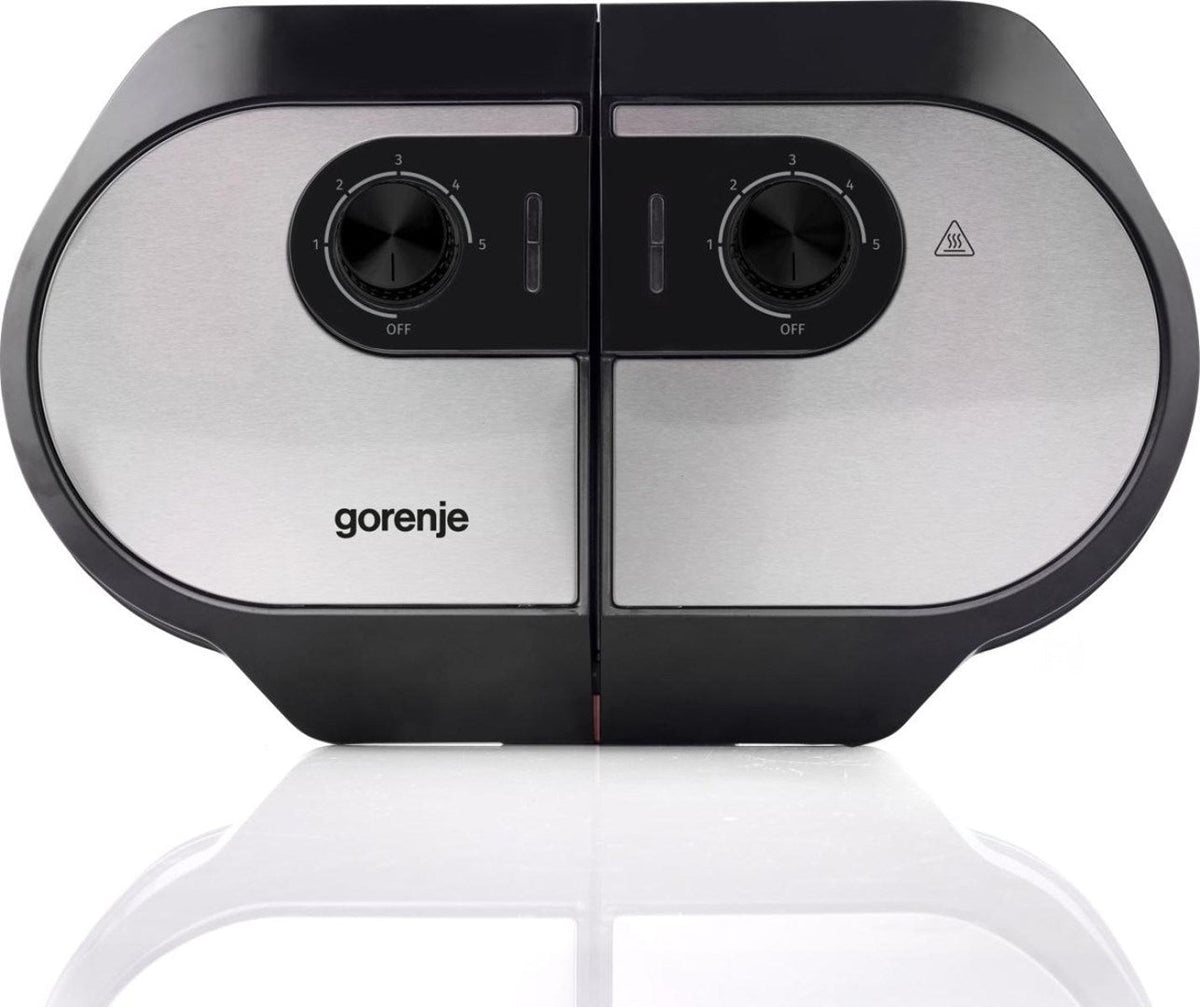 Gorenje Waffle Maker 1400W Black 9 Waffles WM1400SB