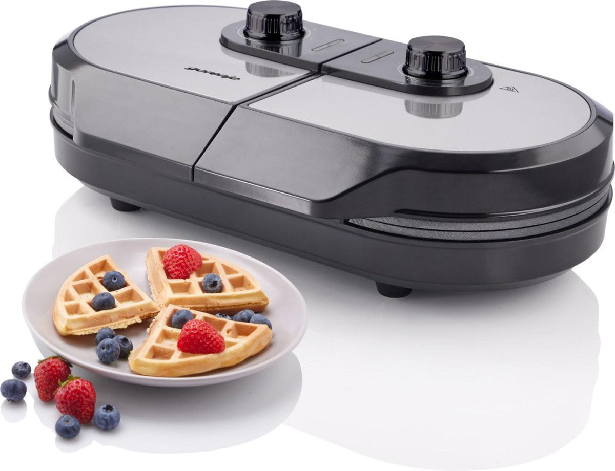 Gorenje Waffle Maker 1400W Black 9 Waffles WM1400SB