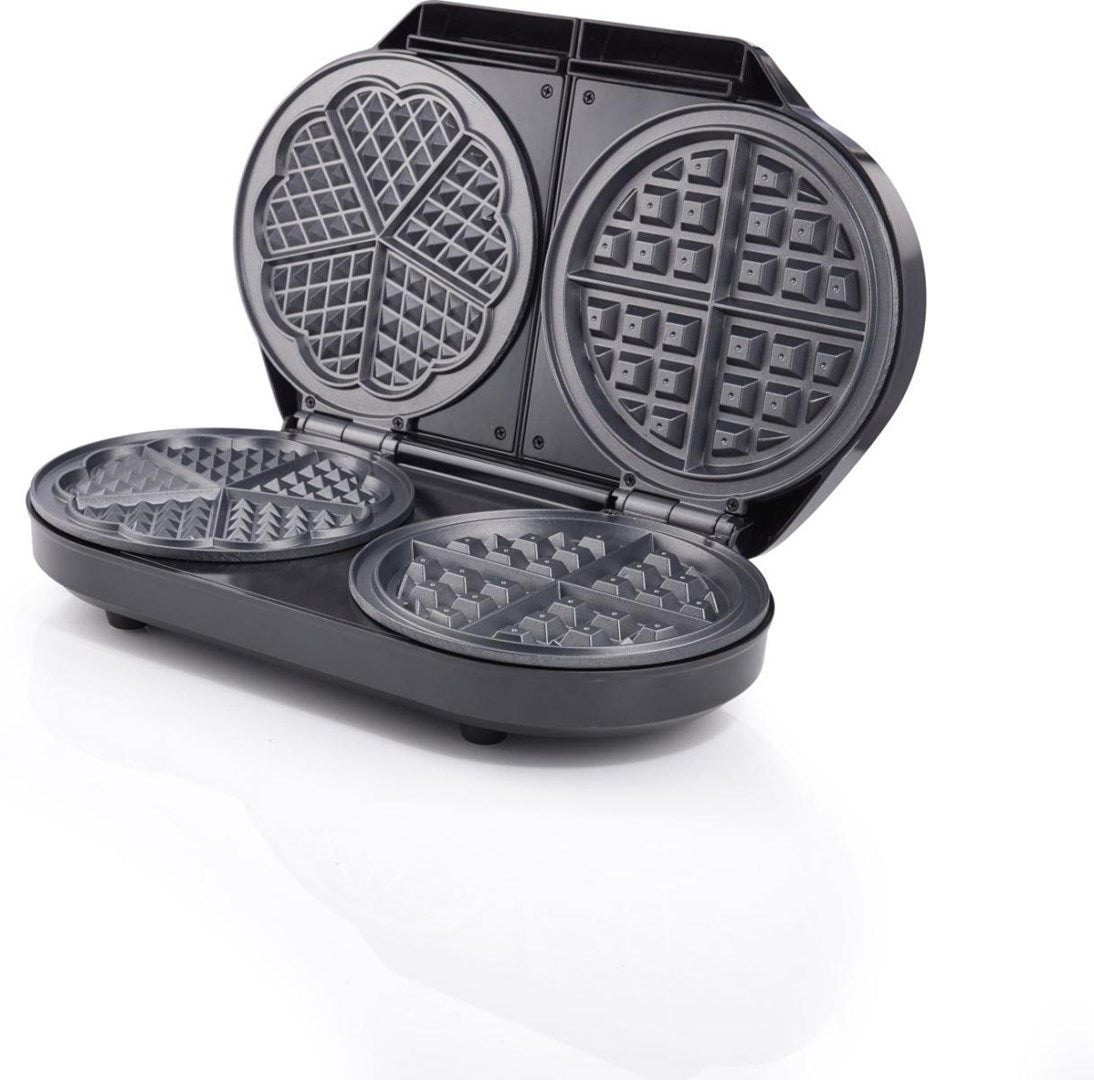 Gorenje Waffle Maker 1400W Black 9 Waffles WM1400SB