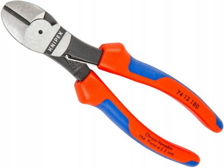 KNIPEX Diagonal Pliers Chromium-Vanadium Steel 180 mm 2480088