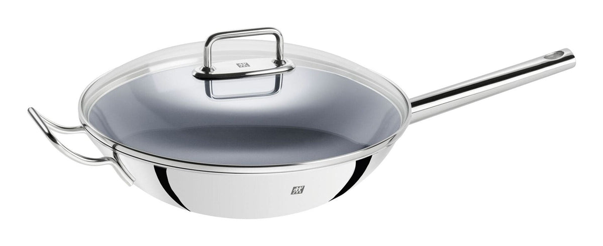 Wok frying pan with lid Zwilling Plus 40992-032-0 32 cm
