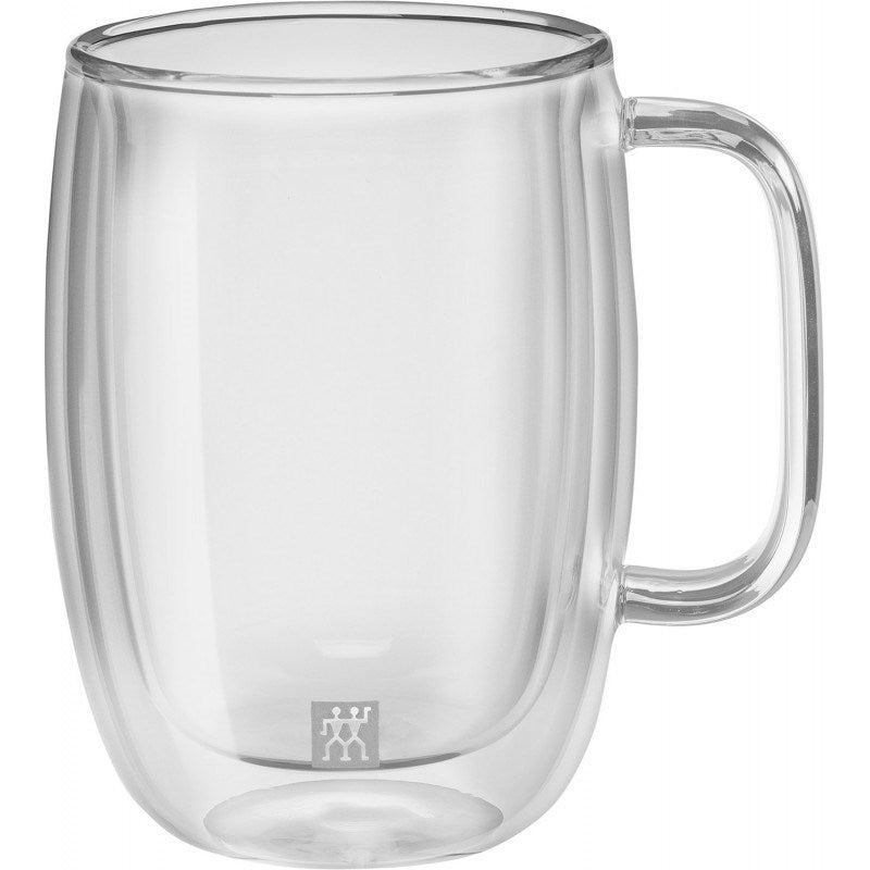 Set of Two Latte Macchiato Glasses with Handle Zwilling Sorrento Plus