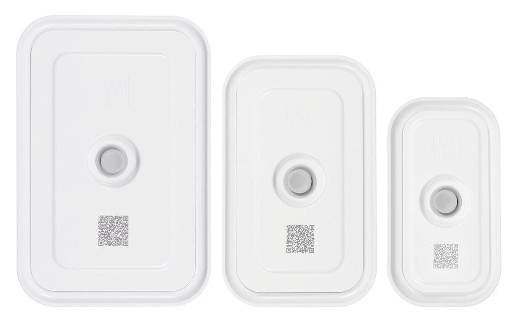 ZWILLING FRESH & SAVE Rectangular Box grey - Transparent 3 pieces (36803-003-0)