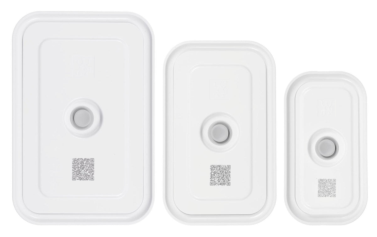 ZWILLING FRESH & SAVE Rectangular Box grey - Transparent 3 pieces (36803-003-0)