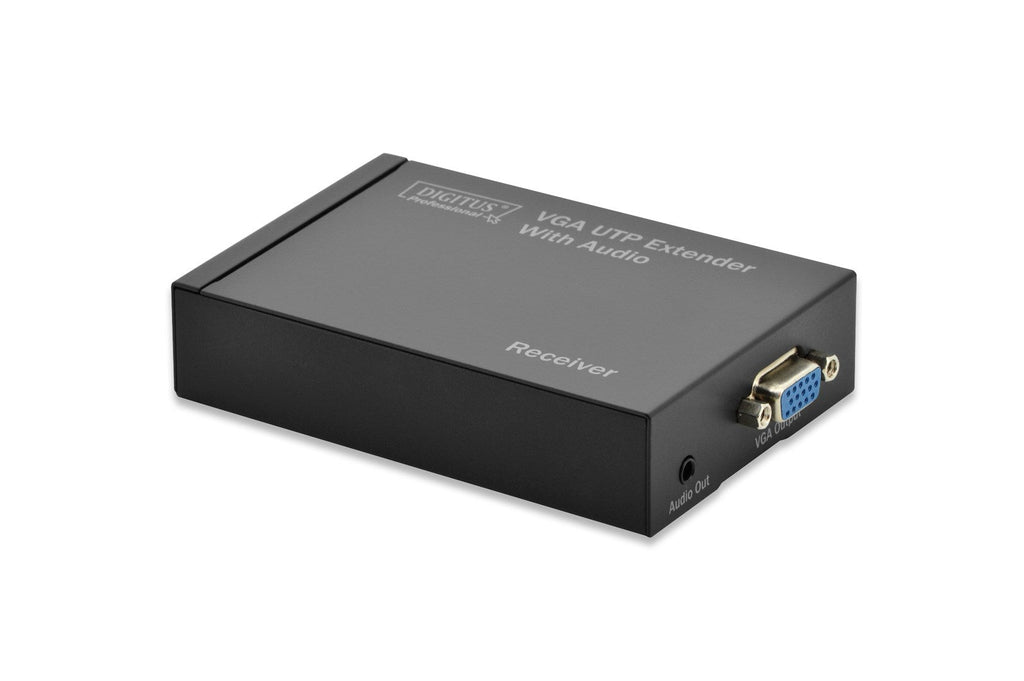 DIGITUS VGA-UTP Extender Set - Cat.5 - 300 m Range - Transmitter & Receiver - DS-53400